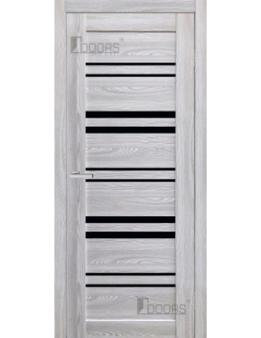 Полотно дверне ПВХ ТМ DOORS 2000х600х40мм С 017 BG (чорне), шт