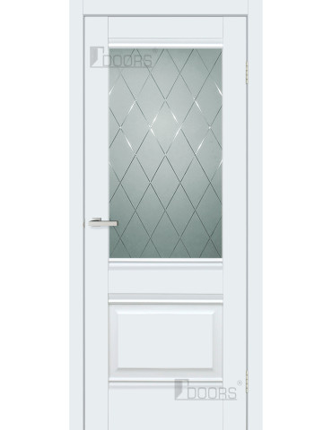 Полотно дверне ПВХ ТМ DOORS 2000х600х40мм С 070 CDs (сатин), шт