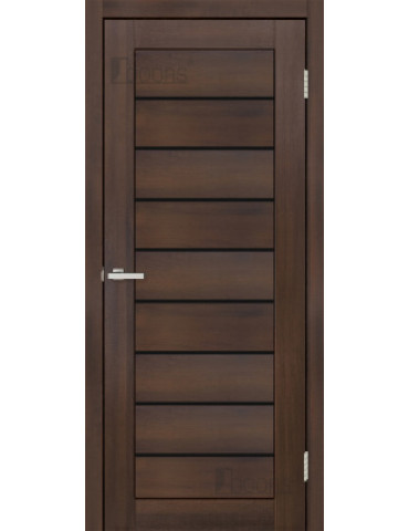 Полотно дверне ПВХ ТМ DOORS 2000х600х40мм С 018 BG (чорне), шт