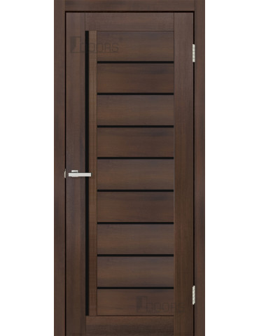 Полотно дверне ПВХ ТМ DOORS 2000х600х40мм С 067 ВG (чорне), шт