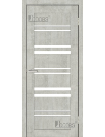 Полотно дверне ПВХ ТМ DOORS 2000х600х40мм С 017 G (сатин), шт