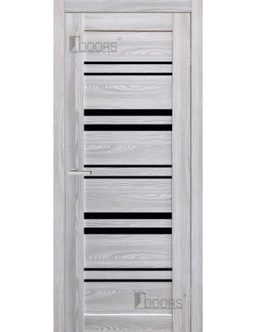 Полотно дверне ПВХ ТМ DOORS 2000х600х40мм С 017 BG (чорне), шт