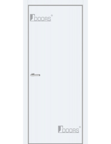 Полотно дверне ТМ Doors 2000х900х42мм TRENTO 01B BLACK (з фрезерув. п/з 96/85), шт