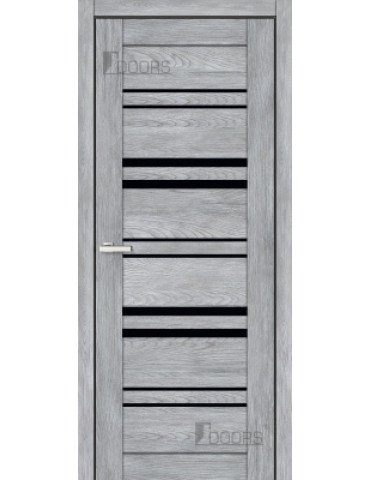 Полотно дверне ПВХ ТМ DOORS 2000х600х40мм С 017 BG (чорне), шт