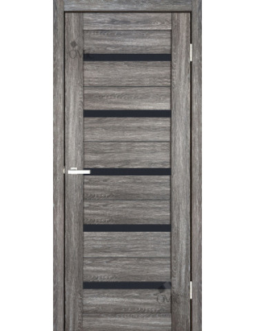 Полотно дверне ПВХ ТМ DOORS 2000х600х40мм С 026 BG (чорне), шт