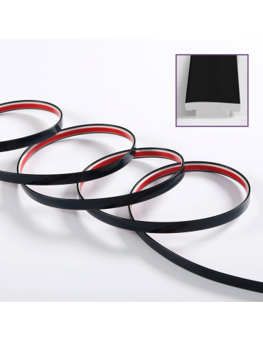 T-подібний молдинг 3000х12х4мм Чорний SW-00001163