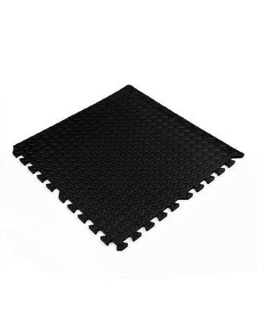 Підлога пазл - модульне покриття для підлоги 600x600x10мм Чорне (МР15) SW-00001169