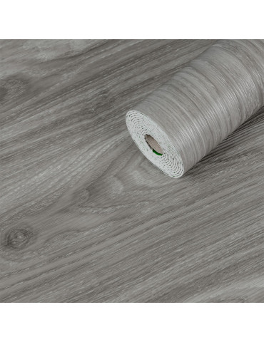 Самоклеюча вінілова плитка в рулоні 600х3000х2мм Попеляста (0004-8-матовий) SW-00001175