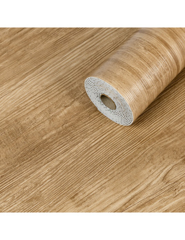 Самоклеюча вінілова плитка в рулоні 600х3000х2мм Ясен (1002-7-матовий) SW-00001177