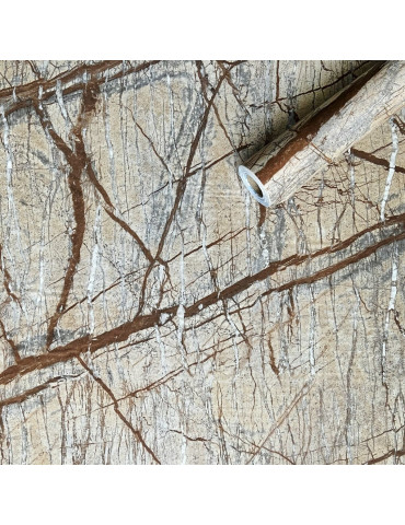 Самоклеюча плівка 0,45х10м х 0,07мм Бежевий мармур SW-00001278