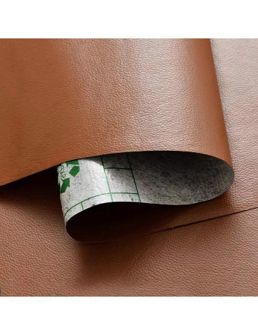 Самоклеюча екошкіра у рулоні 1.37х1м х 0.5мм Світло-коричневий (D) SW-00001332