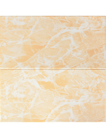 Самоклеюча 3D панель 700х700х4мм Персиковий мармур SW-00001343