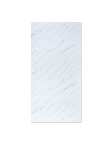 Декоративна ПВХ плита 1,22м х 2,44м х 3мм Грецький білий мармур SW-00001402