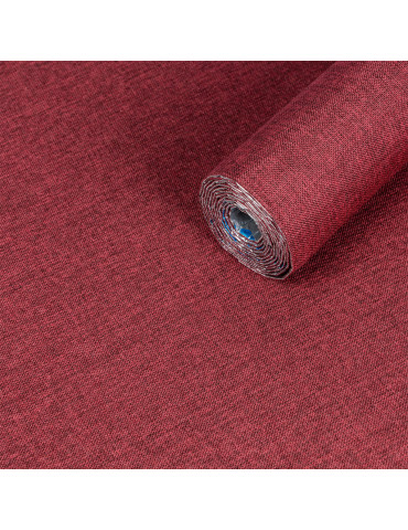 Лляні теплі шпалери на самоклейці 2800х650х2мм Бардо меланж (D) SW-00001492