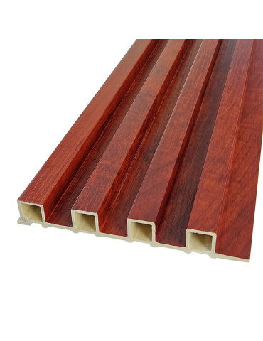 Рейка декоративна WPC стінова 3000х160х23мм Махагон SW-00001531-