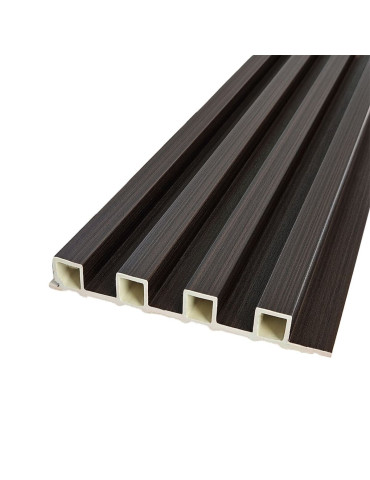 Рейка декоративна WPC стінова 3000х160х23мм Венге SW-00001537