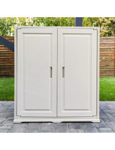 Пластикова тумба з полицею 82х41х93см SW-00001543