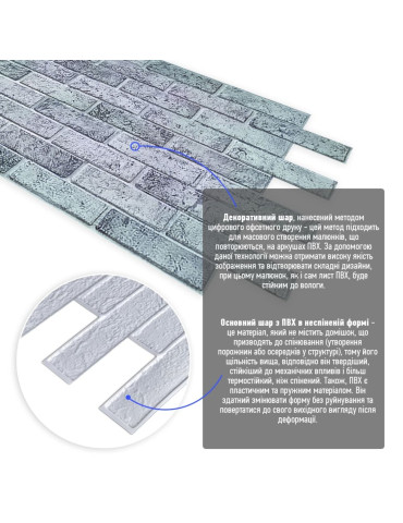 Декоративна ПВХ панель 960х480х4мм SW-00001557