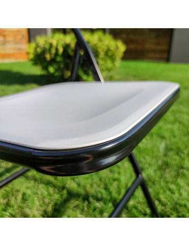 Складний стілець 46х42,5х86см Білий SW-00001610