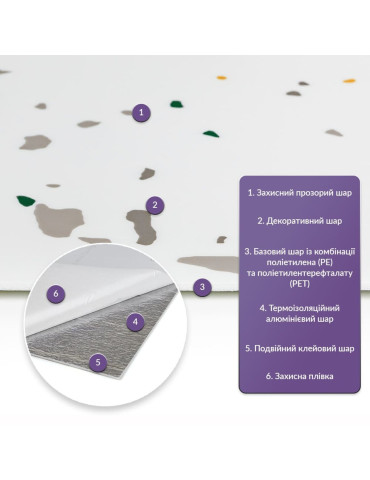 Самоклеюча стінова PET плитка 600х300х2мм SW-00001676