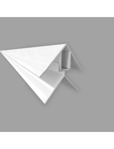 Профіль алюмінієвий подвійний куточок для сайдинга 25,7х33х6000мм SW-00001725