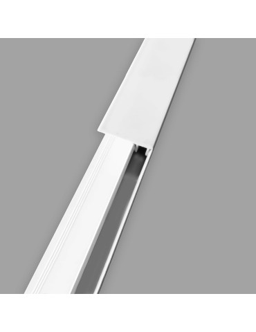 Профіль (торцевий) фінішний алюмінієвий для сайдинга 38,5х28х6000мм SW-00001728