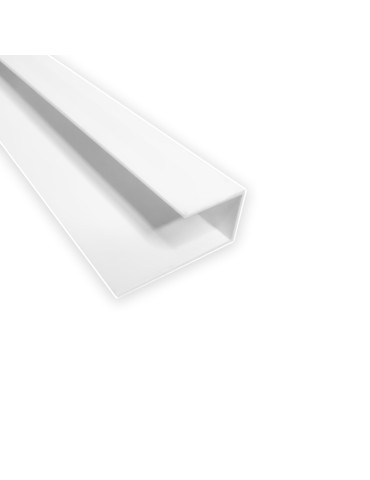 Профіль (торцевий) алюмінієвий стартовий для сайдинга 20х42х6000мм SW-00001729