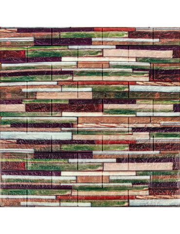 Панель стінова 3D 700х770х6мм Мікс SW-00001799