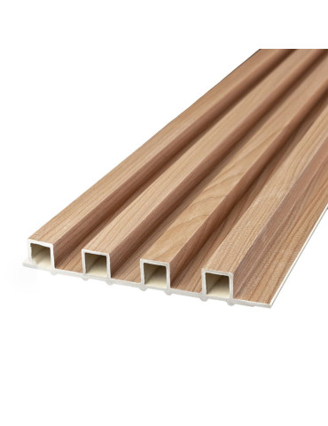 Рейка декоративна WPC стінова 3000х160х23мм Вишня SW-00001857