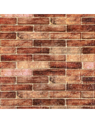 Панель стінова 3D 700мм*770мм*2мм Коричневий SW-00001910