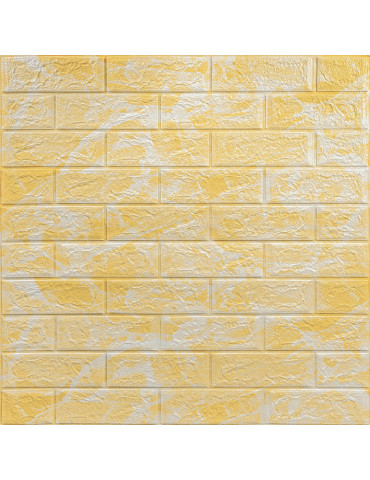 Панель стінова 3D 700х770х2мм (062-2) Мармур Бежевий SW-00001911