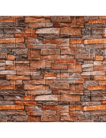 Панель стінова 3D (058-2) 700х770х2мм Мікс SW-00001917