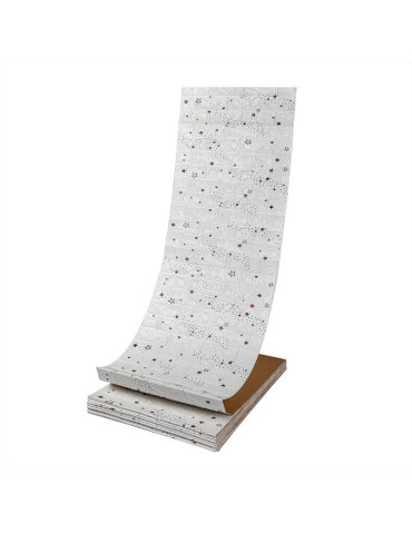 Панель стінова в рулоні 3D 700х19600х3мм Зірки SW-00001920