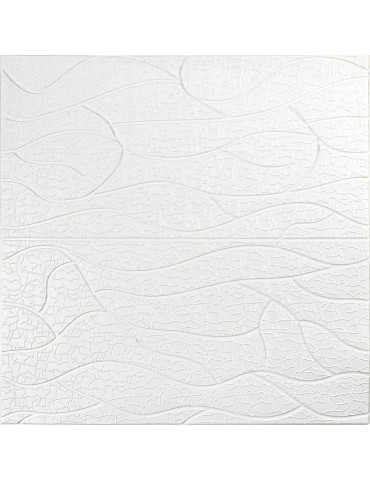 Панель 3D 700х700х6мм Білий SW-00001948