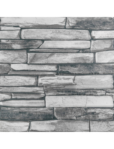 Панель стінова 3D 680х680х4мм Сірий сланець SW-00002003