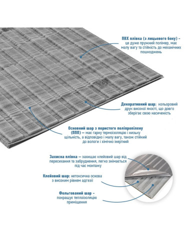 Панель-рейка в рулоні 2900х350х6мм Графітове дерево SW-00002067