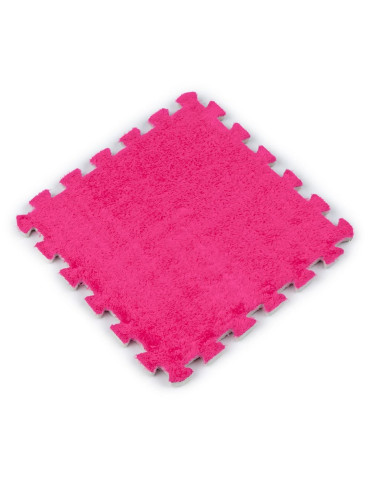 Підлога-пазл плюшевий 30х30х1см Рожевий (D) SW-00002092