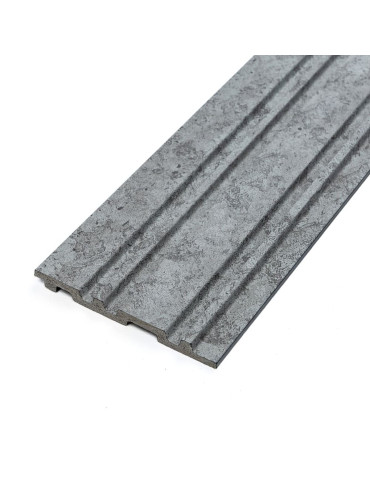 Рейка декоративна PS 2900х120х12мм Бетон SW-00002132