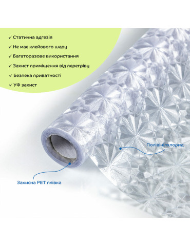 Плівка віконна 600*3000мм (D) SW-00002162