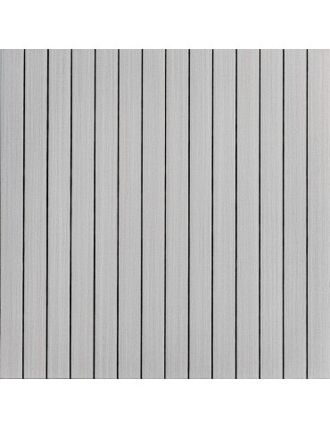 Покриття вінілове самоклеюче 3D рейки 600х600х2,8мм Скандинавський білий шпон SW-00002197