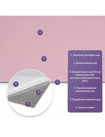 Самоклеюча стінова PET плитка 600*300*2mm (D) SW-00002246