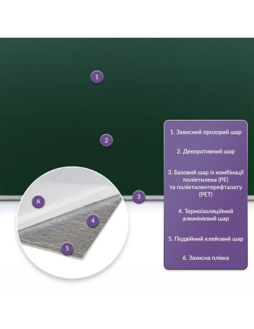 Самоклеюча стінова PET плитка 900х400х2мм SW-00002252