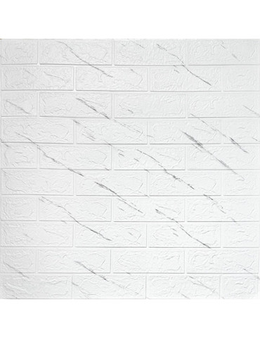 Панель стінова 3D 700х770х3мм Мармуровий квадрат SW-00002262