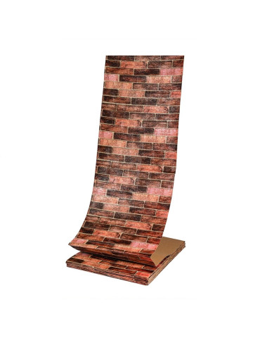 R179-2-20 Панель стінова у рулоні 3D 700х19600х2мм Коричневий SW-00002280