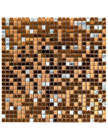 Мозаїка дзеркальна 298х298х4,5мм Мідна SW-00002370
