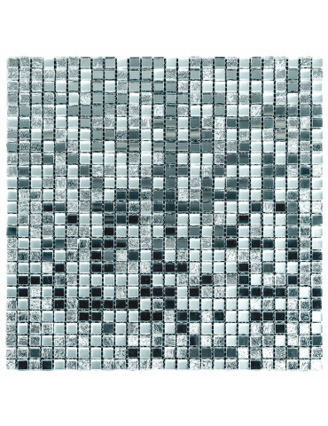 Мозаїка дзеркальна 298х298х4,5мм Срібло SW-00002371