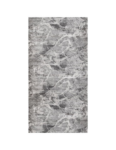 R061-2 Панель стінова у рулоні 3D 700мм*3,08м*2мм мармур чорний (D) SW-00002536