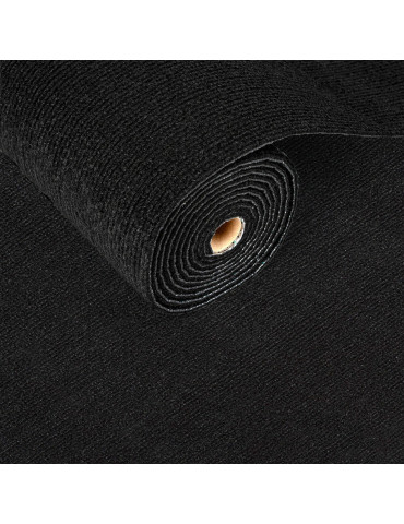 Самоклеюча плитка під ковролін в рулоні чорний 600х3000мм SW-00002588