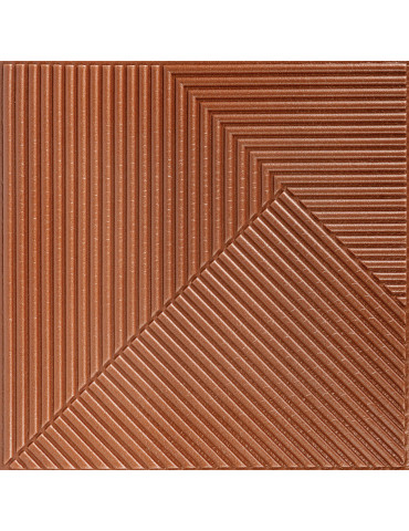Самоклеюча декоративна 3D панель 500х500х5мм Коричневий SW-00002880