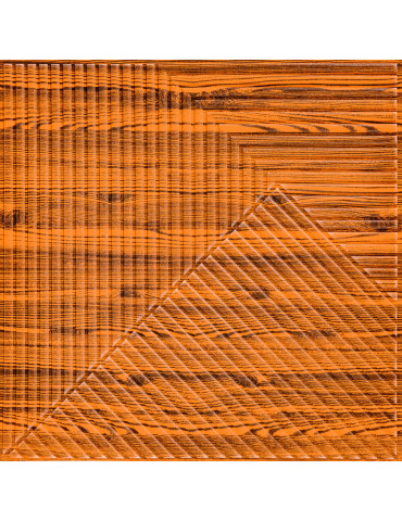 Самоклеюча декоративна 3D панель Бамбук Дерево 500х500х5мм SW-00002882